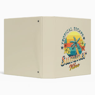 Summer vibes - Tropical escape Binder