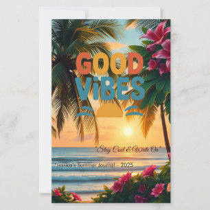 Summer Vibes Tropical Notebook