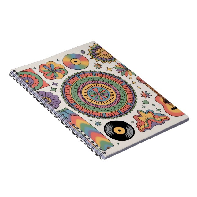 Summer Vibes Tropical Notebook  (Right Side)