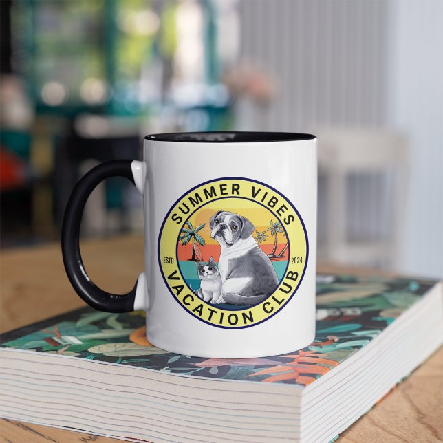 Summer Vibes Vacation Club Mug (Creator Uploaded)