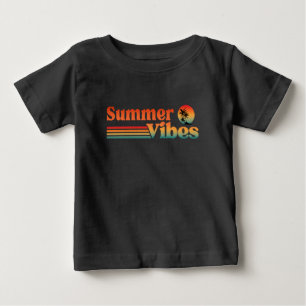 SUMMER VIBES VINTAGE SUNSET VACATION BABY T-Shirt