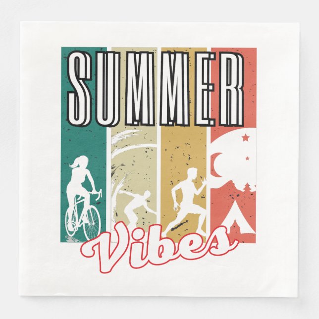 Summer Vibes.w Napkin (Front)