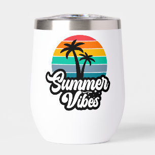 Summer Vibes with Palm Trees Design