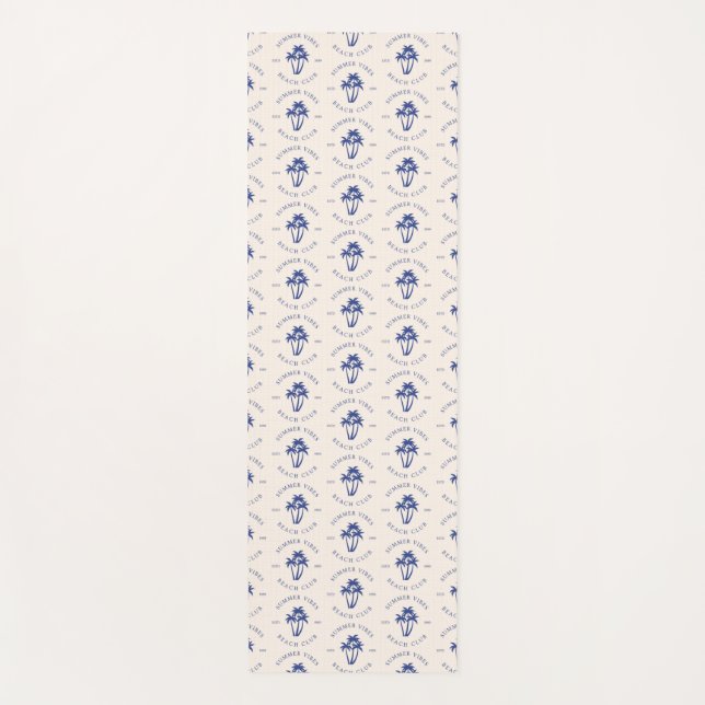 Summer Vibes Yoga Mat (Front)