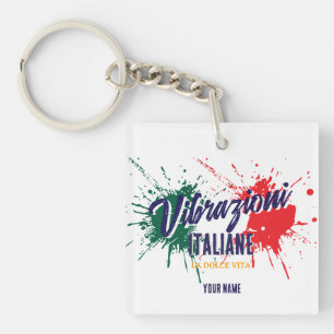 Summer Vibrazioni Italiane Souvenir Keychain