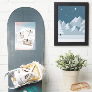 Summer View Custom-Cut Vinyl Sticker