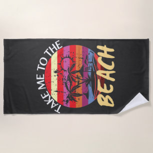 Summer Vintage Take Me To The Beach Towel