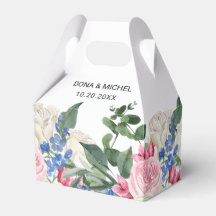 Summer Watercolor Wild  Floral Wedding