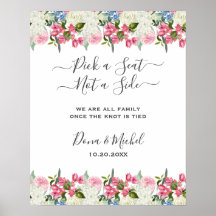 Summer Watercolor Wild  Floral Wedding