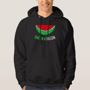 Summer Watermelon Cool Melon One In A Melon Hoodie