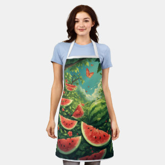 Summer Watermelon Garden – Colourful Nature Apron