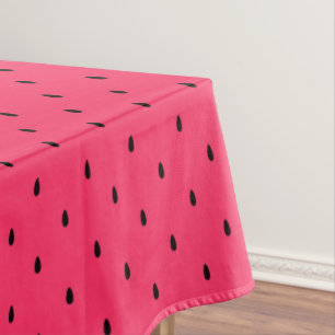 Summer Watermelon seed seamless pattern Tablecloth
