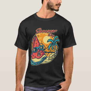 Summer Watermelon Summer Fruit Lover Summer Vacati T-Shirt