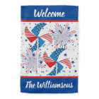 Summer Welcome, 4th of July Fireworks, Family Name