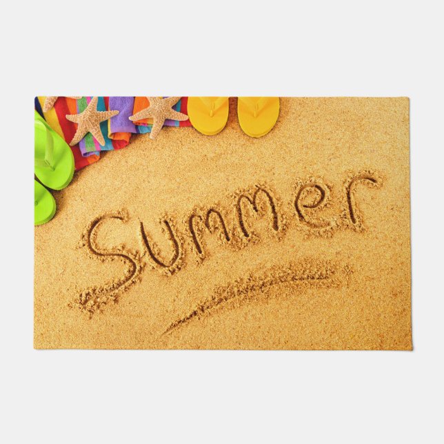 Summer Welcome Door Mat (Front)