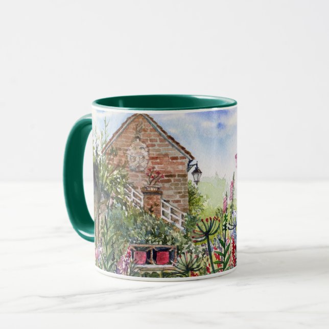 Summer Wildflower English Garden in York Mug (Front Left)