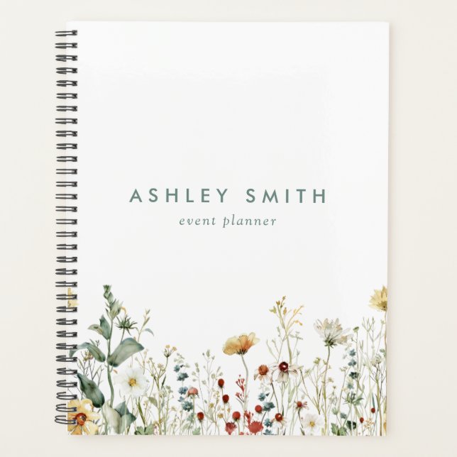 Summer Wildflower Field Planner (Front)