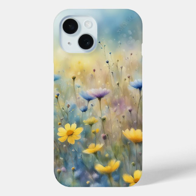 Summer Wildflower Meadow Case-Mate iPhone Case (Back)