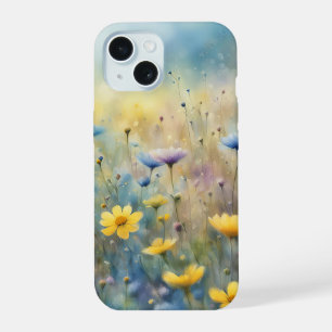 Summer Wildflower Meadow iPhone 15 Case