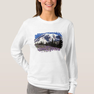 summer wildflowers at the base of Mount Rainier, 2 T-Shirt
