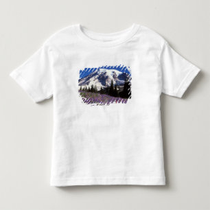 summer wildflowers at the base of Mount Rainier, 2 Toddler T-shirt