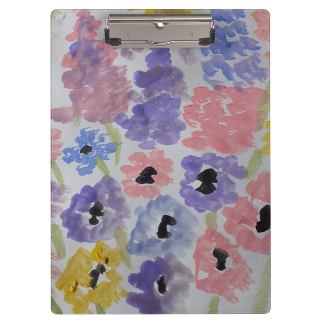Summer Wildflowers  Clipboard (Front)