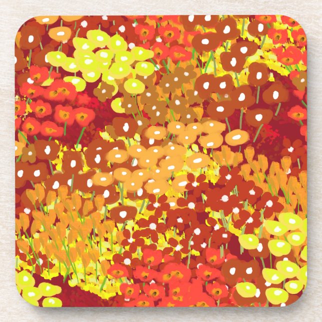 Summer Wildflowers Coasters (Front)