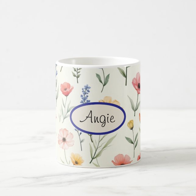 Summer Wildflowers Coffee Mug (Center)