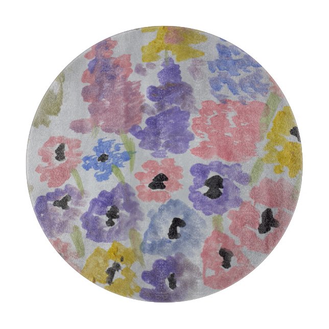 Summer Wildflowers  Cutting Board (Front)