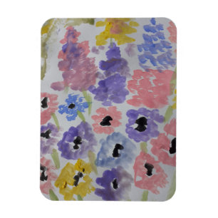 Summer Wildflowers Flexible Magnet