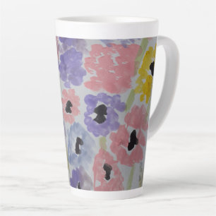 Summer Wildflowers Latte Mug