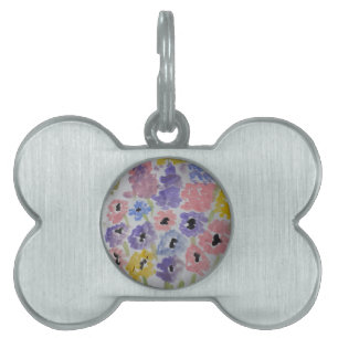 Summer Wildflowers Pet Tag