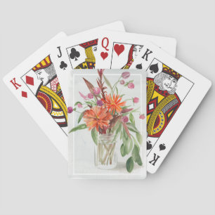 Summer Wildflowers Playing Cards