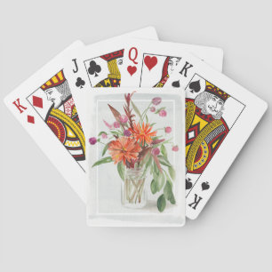 Summer Wildflowers Playing Cards