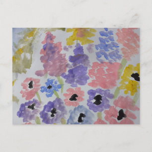Summer Wildflowers  Postcard