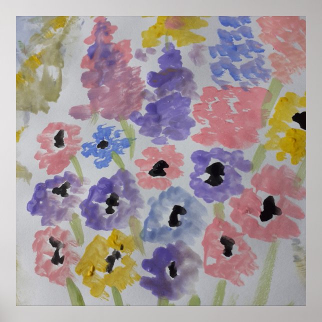 Summer Wildflowers   Poster (Front)