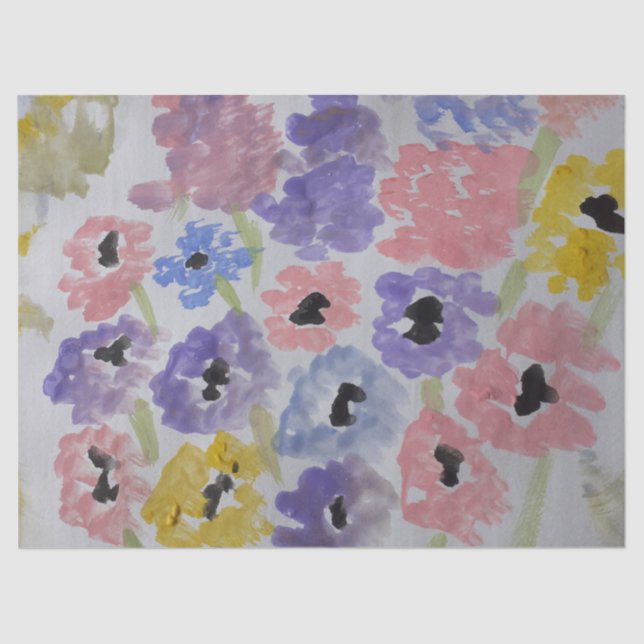 Summer Wildflowers  Tissue Paper (Front)