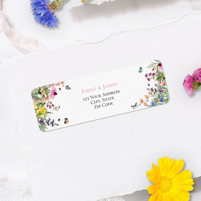 Summer Wildflowers Watercolor Wedding  (Creator Uploaded)