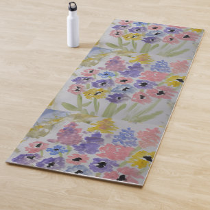 Summer Wildflowers  Yoga Mat