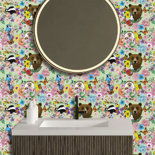 Summer Wildlife Woodland Forest  Wallpaper