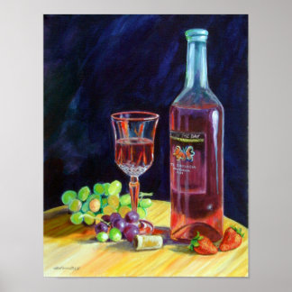 Summer Wine Wall Print