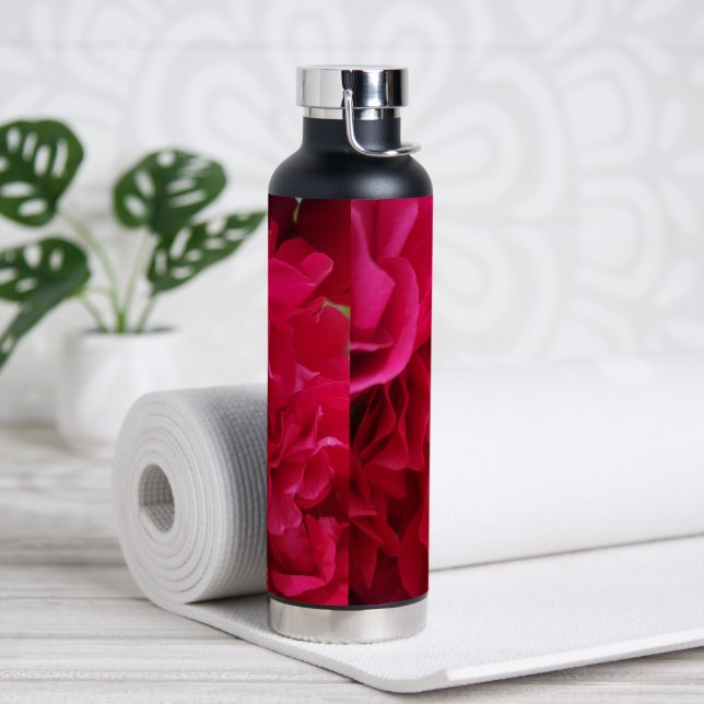 Summer  & Winter Classic Rose Flower Water Bottle (Yoga)