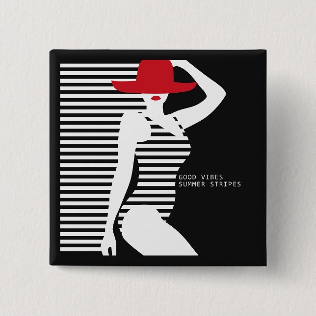 Summer Woman button (Front)