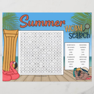 Summer Word Search