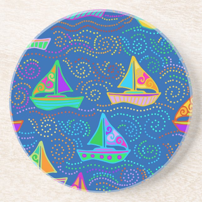 Summer Yachting Coaster (Front)