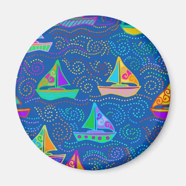 Summer Yachting Magnet (Front)