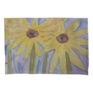 Summer Yellow Sunflowers Pillowcase
