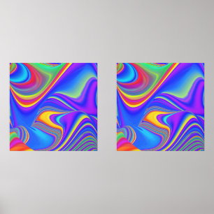 Summerfeeling , Abstract 3D Rainbowart