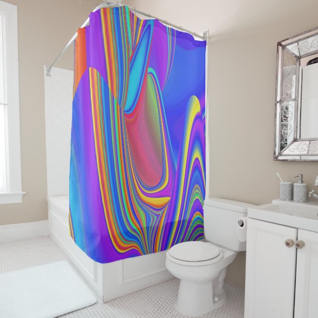 Summerfeeling , Abstract 3D Rainbowart (In Situ)
