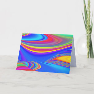 Summerfeeling , Abstract 3D Rainbowart Announcement
